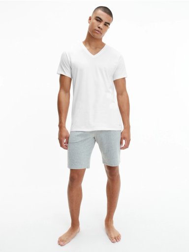 CAMISETA INTERIOR ALGODÓN HOMBRE CALVIN KLEIN BLANCO NB4012-100 - 2