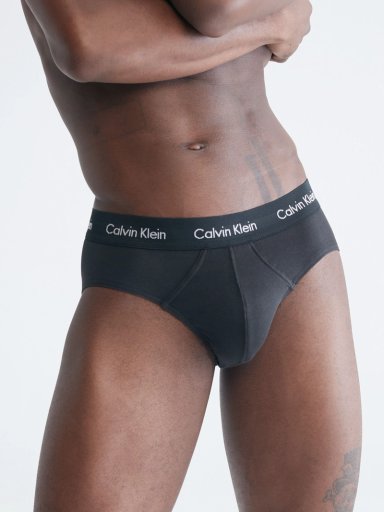 PACK CALZONCILLO ALGODÓN HOMBRE CALVIN KLEIN NEGRO NB2613-001 - 2