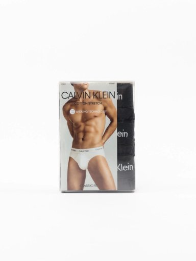 PACK CALZONCILLO ALGODÓN HOMBRE CALVIN KLEIN NEGRO NB2613-001 - 4