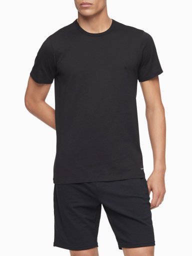 CAMISETA INTERIOR ALGODÓN HOMBRE CALVIN KLEIN NEGRO NB4013-001 - 2