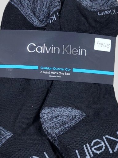 MEDIAS PACK X6 ALGODÓN CVM213QT04001 CALVIN KLEIN PARA HOMBRE - 3