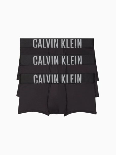 PACK CALZONCILLO ALGODÓN HOMBRE CALVIN KLEIN NEGRO NB2593-001 - 1