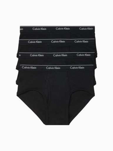 PACK CALZONCILLO ALGODÓN HOMBRE CALVIN KLEIN NEGRO NB4000-001