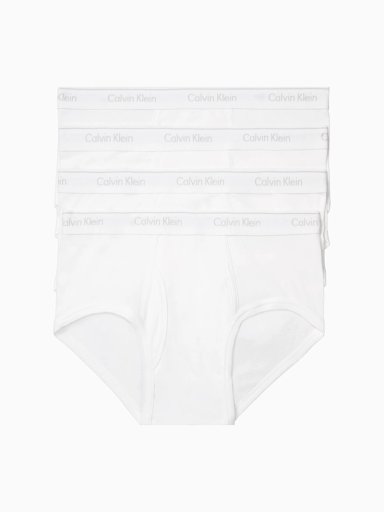 PACK CALZONCILLO ALGODÓN HOMBRE CALVIN KLEIN BLANCO NB4000-100
