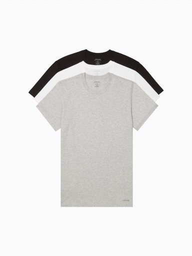 CAMISETA INTERIOR ALGODÓN HOMBRE CALVIN KLEIN GRIS NB4011-900 - 1