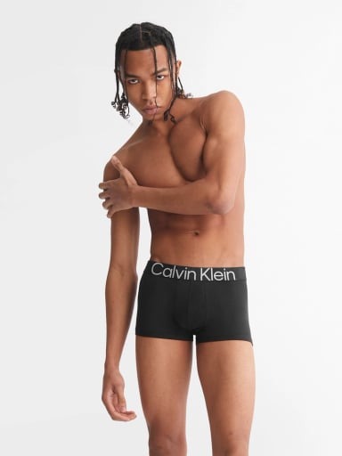 PACK CALZONCILLO ALGODÓN HOMBRE CALVIN KLEIN NEGRO NB3455-001 - 2
