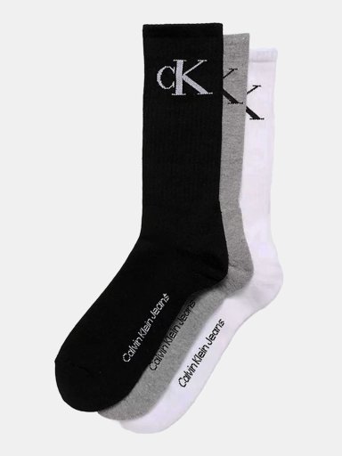 PACK X3 MEDIAS HOMBRE CALVIN KLEIN ARCHIVE LOGO