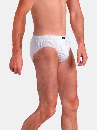 PACK X7 CALZONCILLO BIKINI CLÁSICO ALGODÓN HOMBRE CLOVER - 1