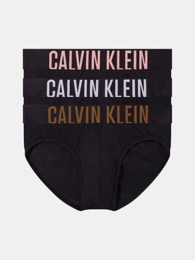 PACK 3 BÓXER ALGODÓN HOMBRE CALVIN KLEIN NEGRO INTENSE POWER COTTON HIP BRIEF NB2595931 - 1