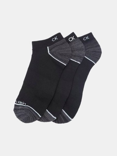 PACK X3 MEDIAS ALGODÓN HOMBRE CALVIN KLEIN MICROFIBER PERFOR