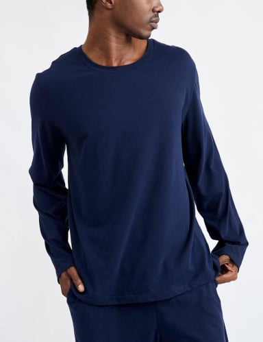 PIJAMA ALGODÓN HOMBRE IN BLOOM CREW NECK T-SHIRT - 1