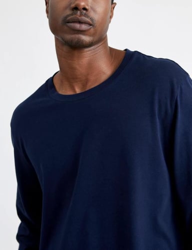 PIJAMA ALGODÓN HOMBRE IN BLOOM CREW NECK T-SHIRT - 3