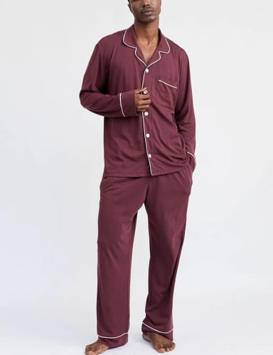 PIJAMA LARGO HOMBRE IN BLOOM PJ CAMISERO - 1