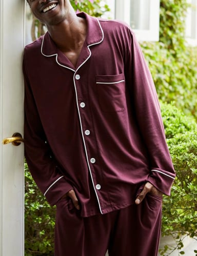 PIJAMA LARGO HOMBRE IN BLOOM PJ CAMISERO - 2