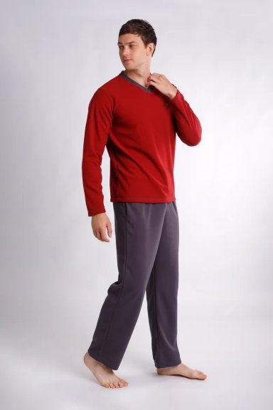 PIJAMA LARGA HOMBRE CLOVER MINNESOTA