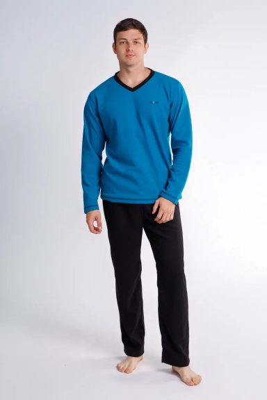 PIJAMA LARGA HOMBRE CLOVER MINNESOTA - 2