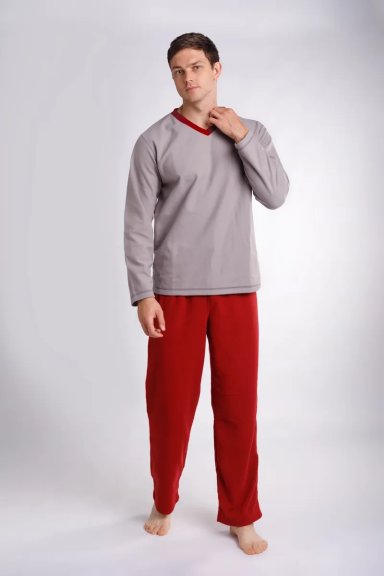 PIJAMA LARGA HOMBRE CLOVER MINNESOTA