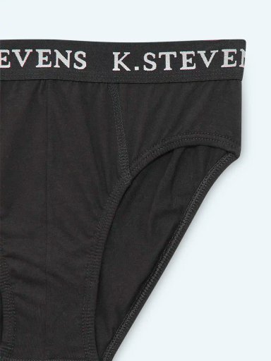 PACK X4 CALZONCILLOS HOMBRE KENNETH STEVENS SLIP SOLIDO - 3
