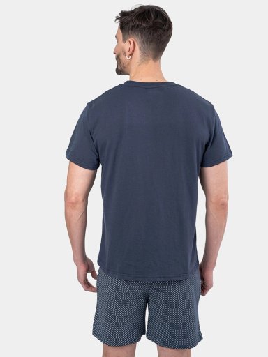 PIJAMA CORTO ALGODÓN HOMBRE PALMERS - 2