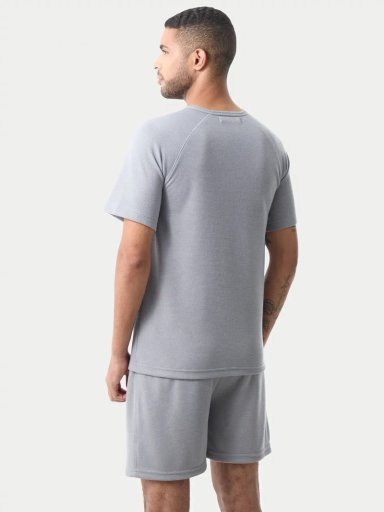 PIJAMA HOMBRE MARQUIS CORTO WAFFLE - 2