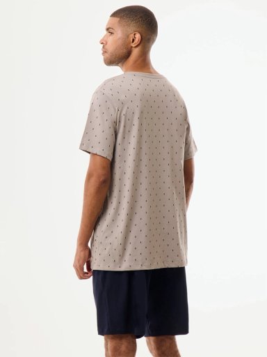 PIJAMA HOMBRE KENNETH STEVENS CORTO - 2