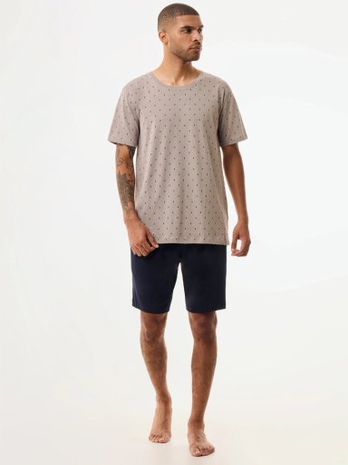 PIJAMA HOMBRE KENNETH STEVENS CORTO - 5
