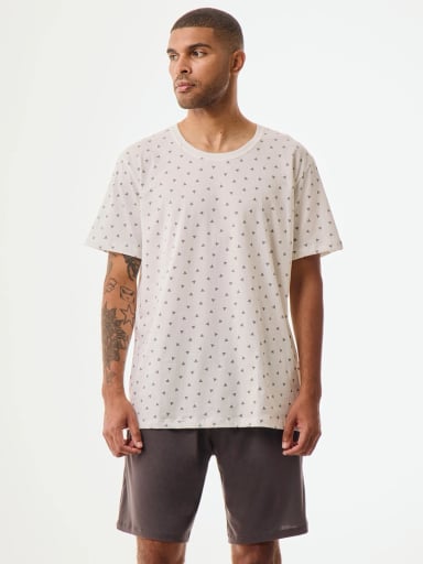 PIJAMA HOMBRE KENNETH STEVENS CORTO - 1