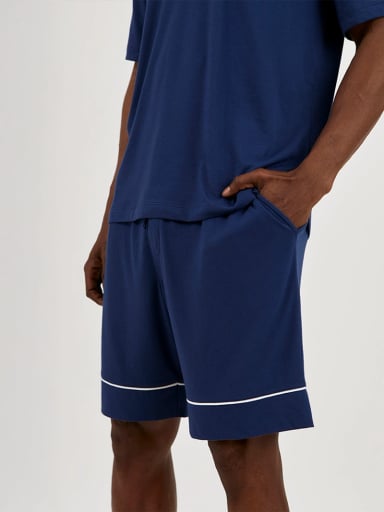 PIJAMA HOMBRE IN BLOOM NOAH CORTO SAPPHIRE - 2