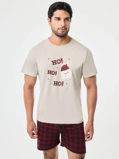 PIJAMA HOMBRE INDEX HO HO HO - 1