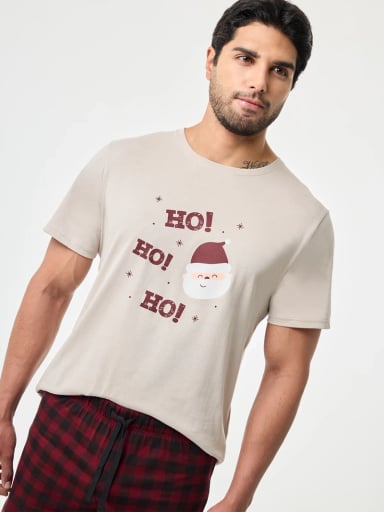 PIJAMA HOMBRE INDEX HO HO HO - 4