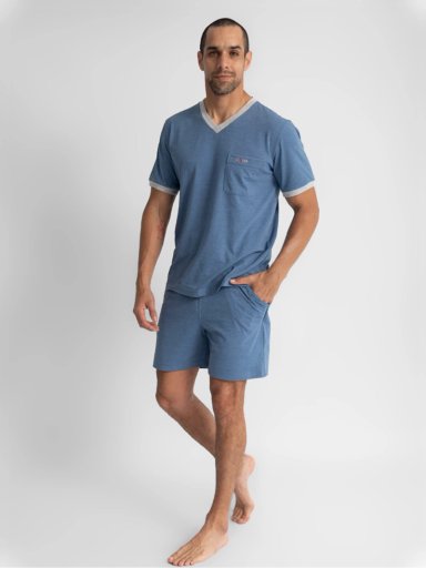 PIJAMA ALGODÓN HOMBRE CLOVER MADISON - 2