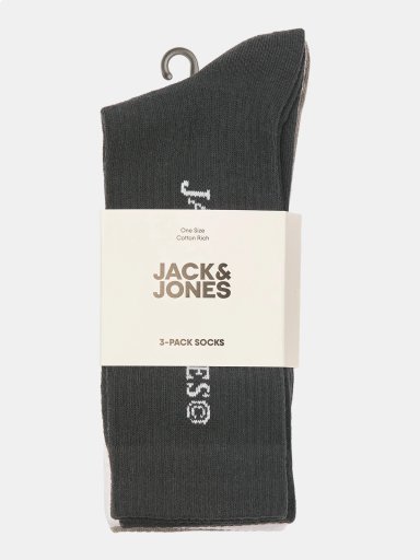 PACK X3 MEDIAS ALGODÓN HOMBRE JACK & JONES - 5