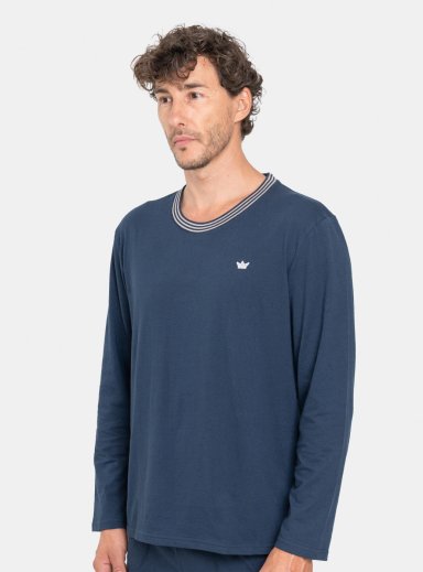 PIJAMA MANGA LARGA HOMBRE PALMERS CON BOLSILLOS - 2