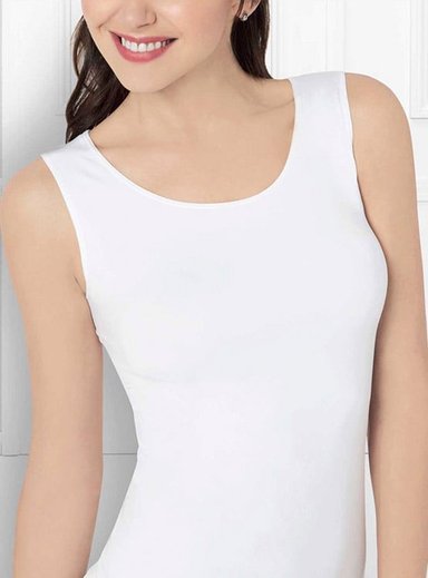 PIJAMA CAMISETA MUJER CAFFARENA SIN MANGAS