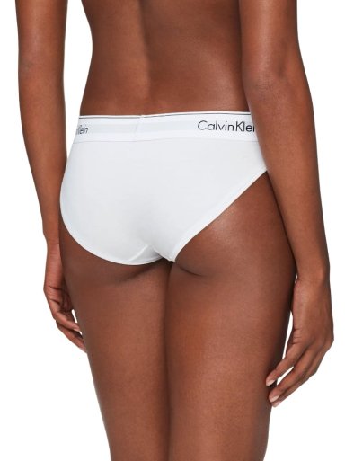 CALZÓN ALGODÓN MUJER CALVIN KLEIN BLANCO BIKINI - 2