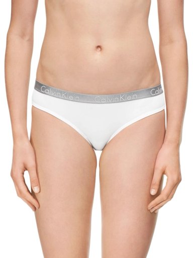 CALZÓN ALGODÓN MUJER CALVIN KLEIN BLANCO BIKINI - 1