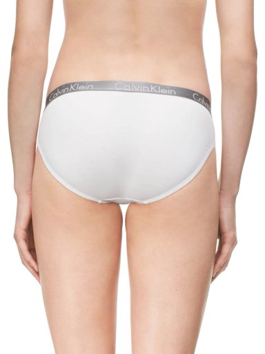 CALZÓN ALGODÓN MUJER CALVIN KLEIN BLANCO BIKINI - 2