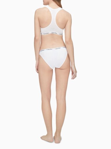 CALZÓN ALGODÓN MUJER CALVIN KLEIN BLANCO CAROUSEL BIKINI - 3