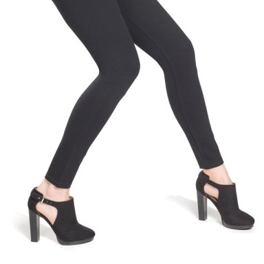 LEGGINS CASUAL SLIM MUJER CAFFARENA NEGRO 14554 VISCOSA - 2
