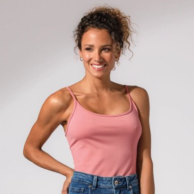 CAMISETA SIN MANGAS MUJER KOKETA BVD ZAFIRO TIRITAS