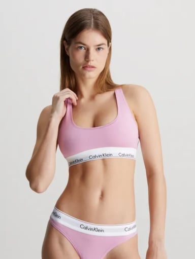 SOSTÉN MUJER CALVIN KLEIN MODERN COTTON UNLINED BRALETTE - 2