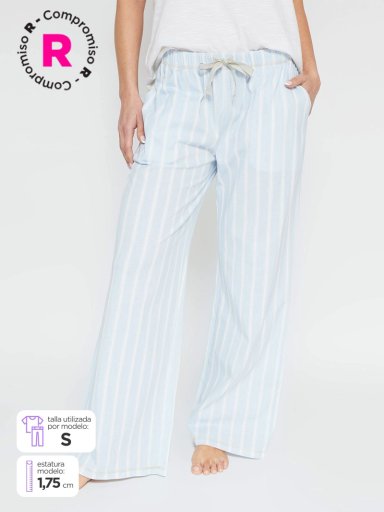 PANTALÓN DE PIJAMA MUJER MARQUIS RECTO - 3