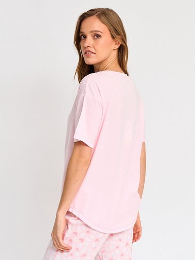 POLO DE PIJAMA MANGA CORTA MUJER INDEX GAP - 2