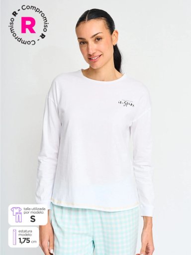 POLO MANGA LARGA MUJER MARQUIS ECRU