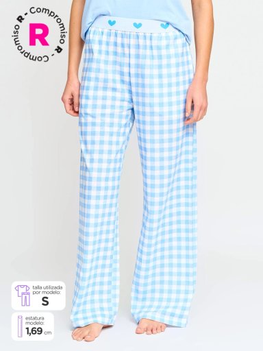 PANTALÓN DE PIJAMA MUJER INDEX ELASTIC