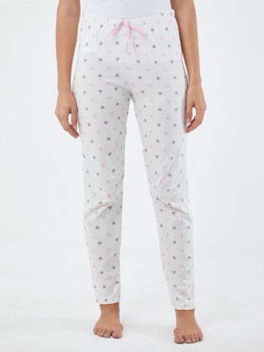 PANTALÓN RECTO MUJER INDEX CORAZÓN - 1