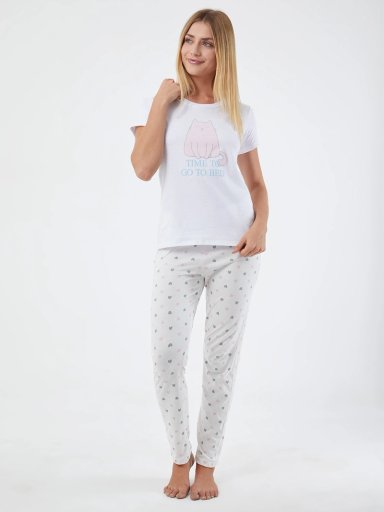 PANTALÓN RECTO MUJER INDEX CORAZÓN - 5