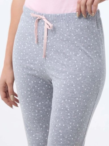 PANTALÓN RECTO MUJER INDEX ESTRELLAS - 4