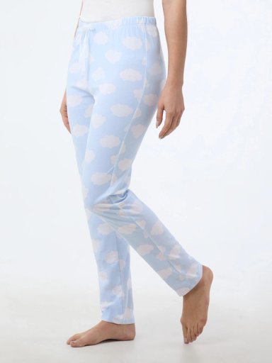 PANTALÓN RECTO MUJER INDEX NUBES - 3