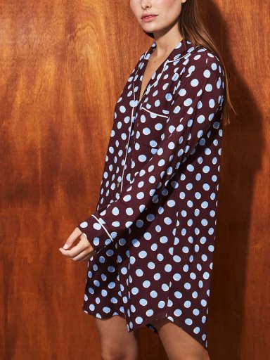CAMISOLA MUJER IN BLOOM BOYFRIEND MAXI DOTS - 3